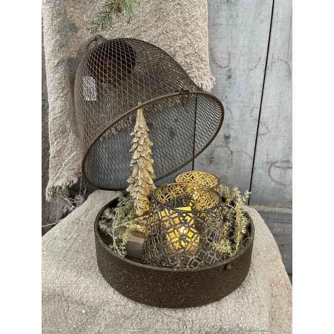 Countryfield # Gaasstolp roest groot (excl. inhoud)