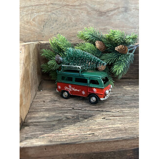# Groen/rode bus kerst