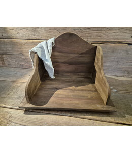 Houten aanrechtbak - 40 x 30 x 30 cm