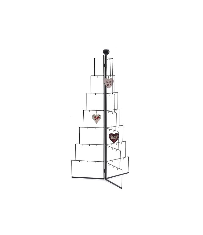 Metal foldable display tree Ø50x92cm