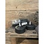 # Set van 2 waxine led - zwart - 6,5 x 2,5 - excl. 2AAA batterijen
