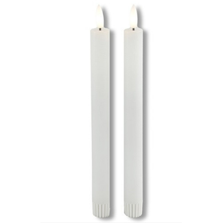 Countryfield # Dinerkaars rustiek Ø2,2CM LED ro Lyon L s2 wit-L2,2B2,2H24CM