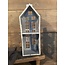 Mix - Waxine huis - metaal - House frozen L H38 - per stuk