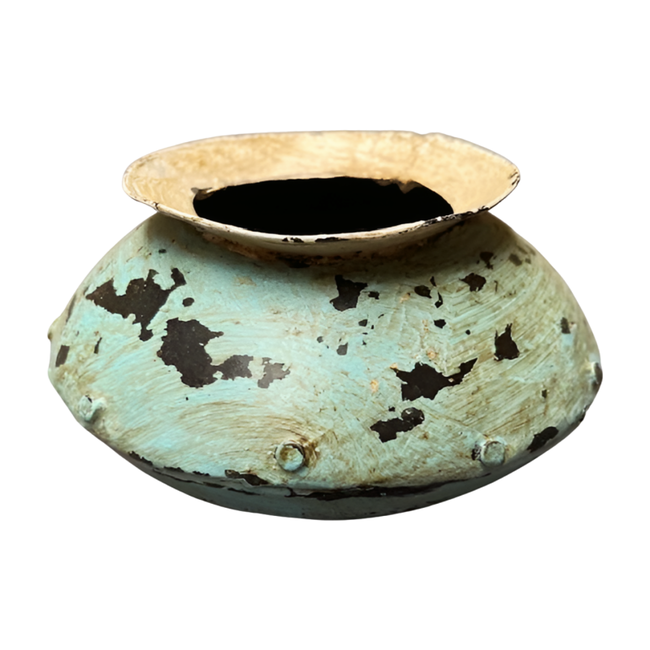 # Pot Blue XS D18H11cm