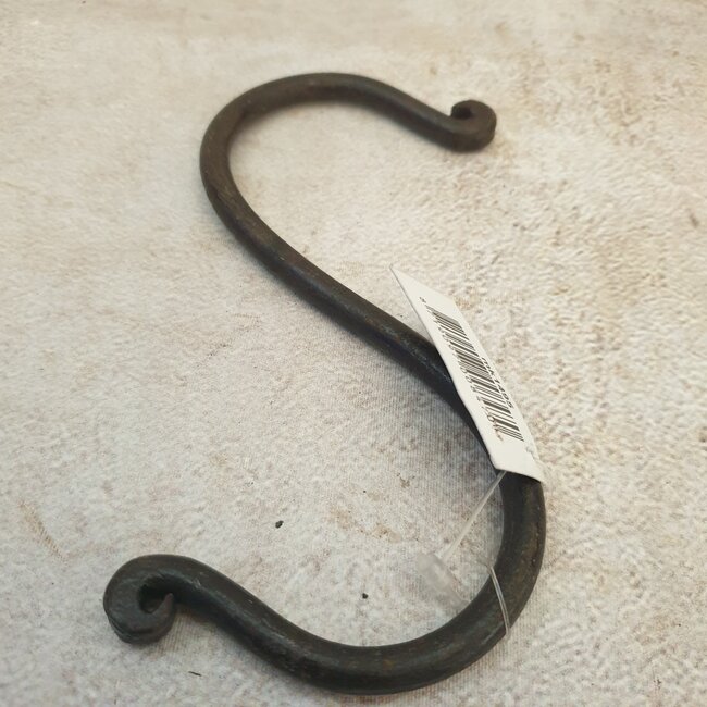 # S-haak - metaal - 14 x 7 cm - per stuk