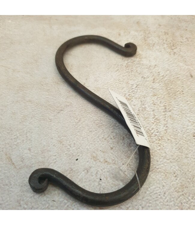 # S-haak - metaal - 14 x 7 cm - per stuk