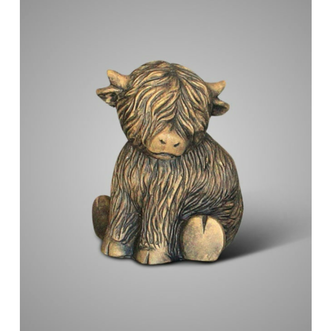 Leverbaar van zaterdag 11 oktober!!!! - Sitting Scotty Cute Majestic Brown D.14 H.16