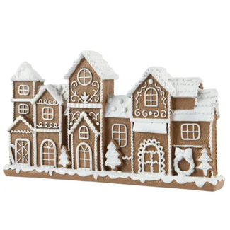 Huis polyresin - L.30.5cm W.5cm H.16.5cm
