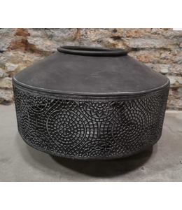 Zago windlicht round 34x34x23