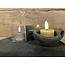 Countryfield # Theelicht rustiek Ø4CM LED ro Lyon s2 grijs-L4B4H5,2CM