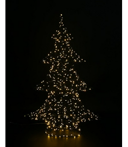 Countryfield Kerstboom LED Bling S zwart-L14B55H80CM