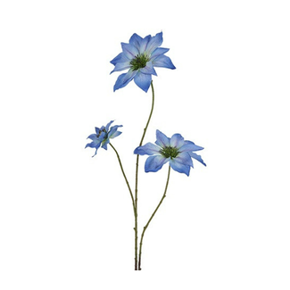 Countryfield Kunst bloem Clematis S blauw-L9B7H89CM