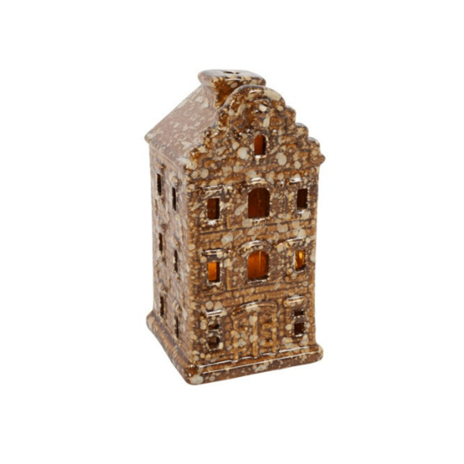 Countryfield Huis LED Donte M goud-L7B7H13,5CM