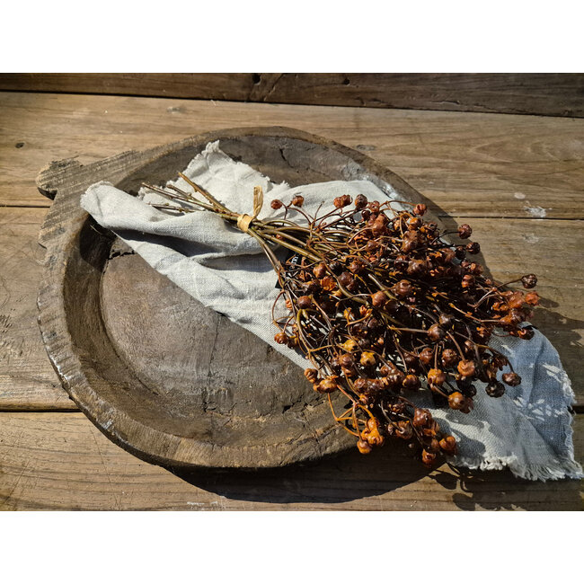 Countryfield # Kunstbundel Ilex Serrata bruin-L34B15H20CM