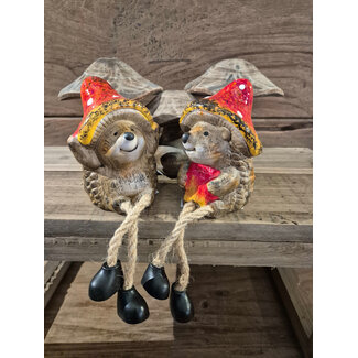 Countryfield # Egel m/bungelbenen Luc S a2 bruin-L7B7H10CM - per stuk
