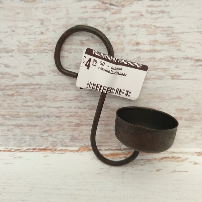 # GG - metalen waxinelichthanger - 10 x 5 x 10 cm