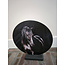 # Mix - Glasplaat rond incl houder - 30 x 32 cm - diverse afbeeldingen mogelijk