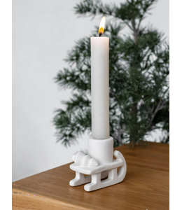 ## Kandelaar Sleigh - slee -  6 x 4,4 x 7,5 - excl. kaars