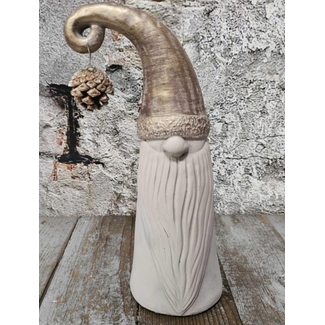 Pors santa aardewerk 28cm