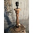 Tafellamp hout - 16x16x50 cm