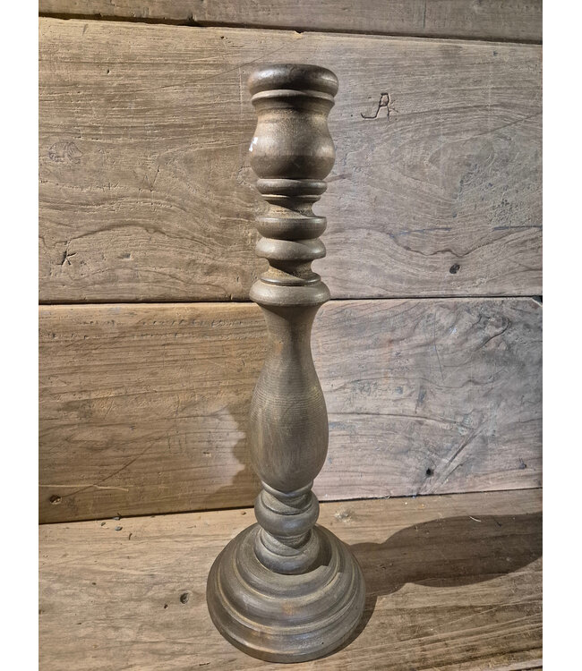 Houten kandelaar - 40 cm