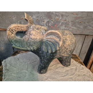 Countryfield ## wordt niet verzonden - Olifant xL - aardewerk - 34 x15x28cm
