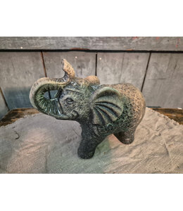 Countryfield ### wordt niet verzonden - Olifant m - aardewerk - 19 x9x17cm