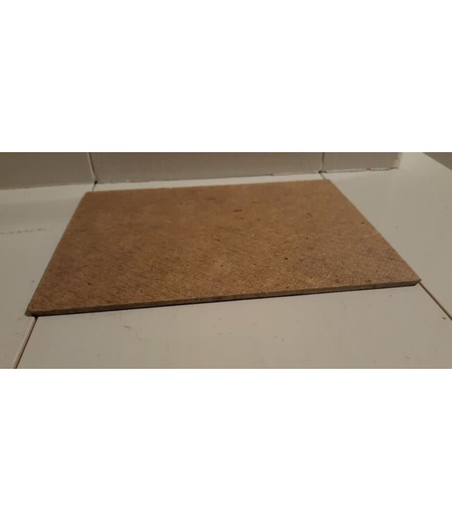 784 - afbeelding op hardboard - schaap - 14 x 19 cm