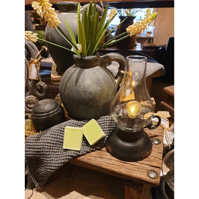 # Olielamp LED timer ro Kilian zwart-L13B10,5H19,5CM