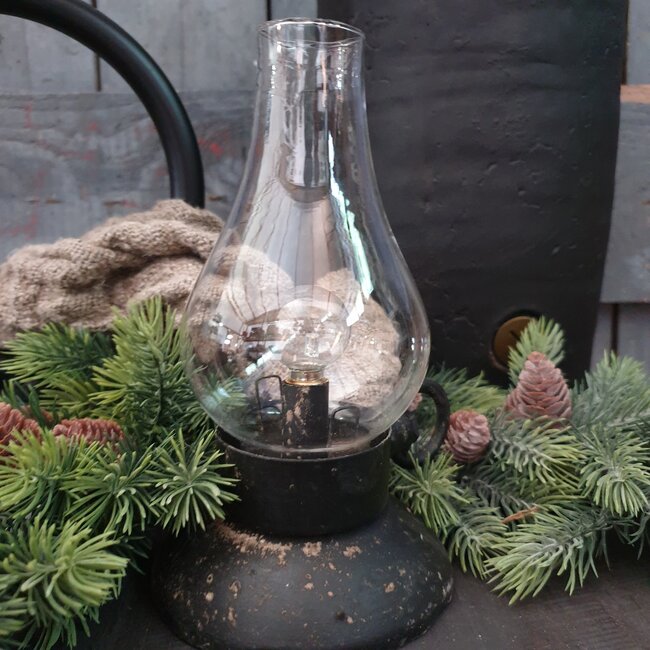 # Olielamp LED timer ro Kilian zwart-L13B10,5H19,5CM