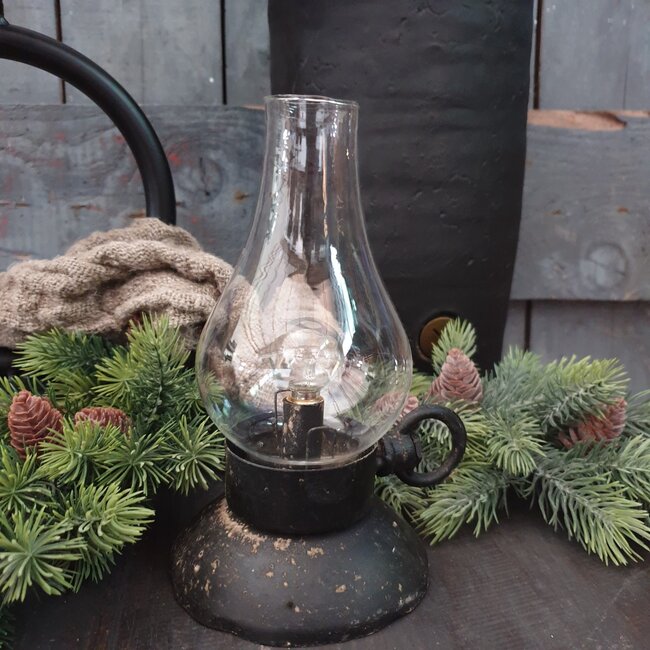 # Olielamp LED timer ro Kilian zwart-L13B10,5H19,5CM