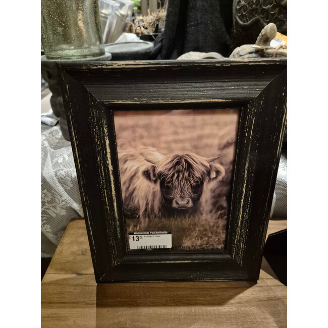 # Fotolijst l zwart - afmeting fotolijst : 25 x 20 cm/foto formaat:13 x 18 cm