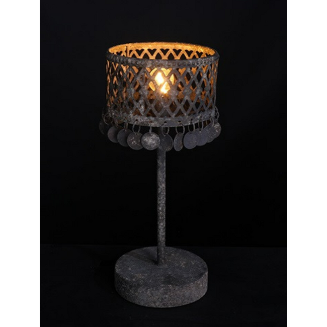 Countryfield # Tafellamp Amira L grijs-L14B14H30,5CM