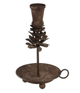 Countryfield ## Kandelaar m/handvat Alton S bruin-L12B10,5H18,5CM