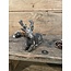 Countryfield # Hert Eniko liggend S bruin  - polystone - 10x4x10 cm