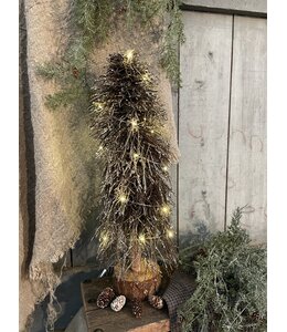 Countryfield @ Kerstboom LED Timoi M bruin-L22B22H50CM