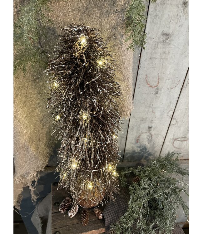 Countryfield Kerstboom LED Timoi M bruin-L22B22H50CM