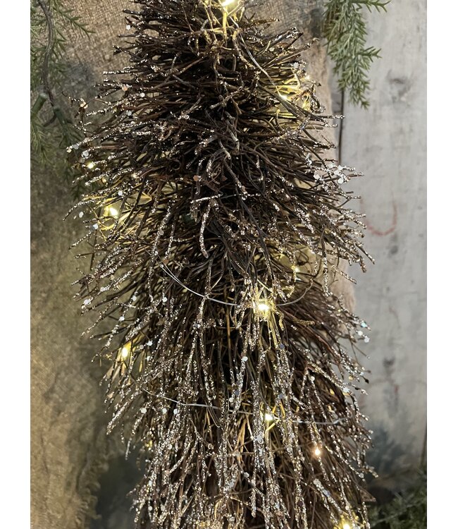 Countryfield Kerstboom LED Timoi M bruin-L22B22H50CM