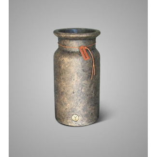 Vase Cylinder Neck Majestic Brown L D.21 H.41