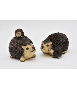 EGEL MET KIND 2 ASS 10X7X8 CM - per stuk