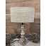 T04 - OV recht - Lampenkap - shabby - 30 x h17 x 14, 5