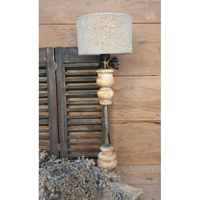 T04 - Shabby - KKL - lampenkap - Shabby - 20cm