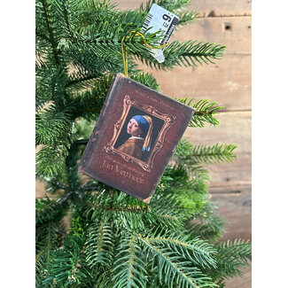 Book hanging 9,5 x 7 cm "Girl with a pearl earring"