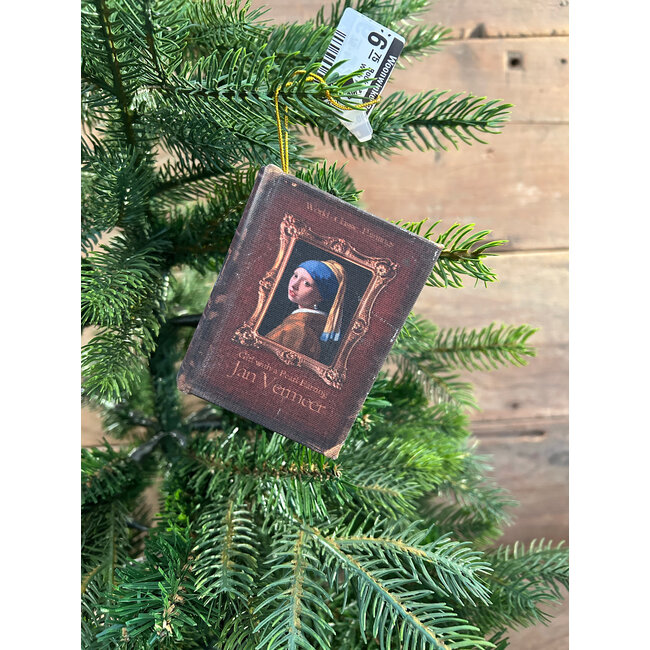 Book hanging 9,5 x 7 cm "Girl with a pearl earring"