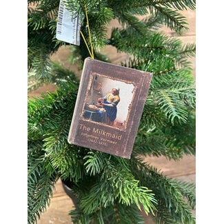 Book hanging 9,5 x 7 cm "The milkmaid"