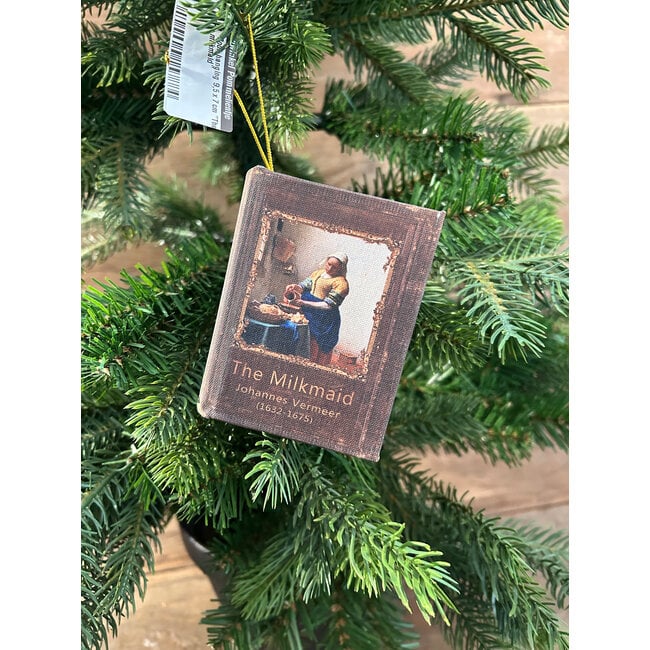 Book hanging 9,5 x 7 cm "The milkmaid"