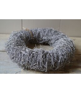 b153 - Salimkrans - 25 x 6,5 cm - white-wash