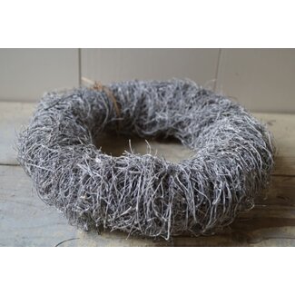 # b153 - Salimkrans - 25 x 6,5 cm - white-wash