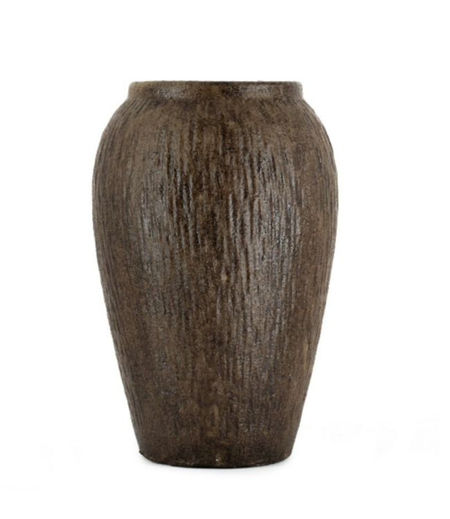 # Aardewerk vaas Barro S - 16x16x25cm