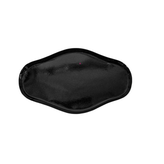 Metalen tray organisch zwart - 43x25x2cm